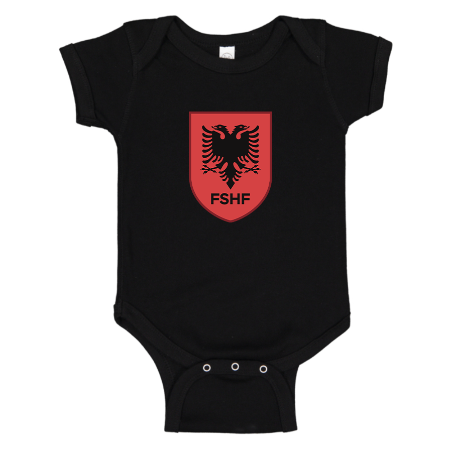 Albania National Soccer Team Baby Romper Onesie