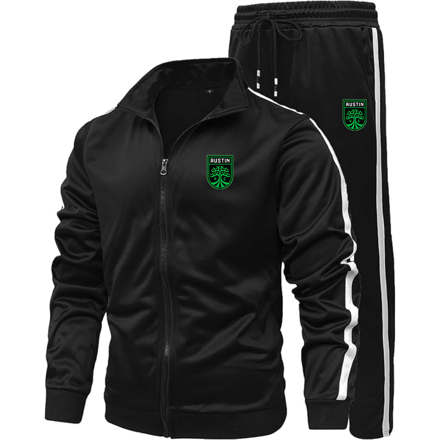 Men's Austin FC Logo Dri-Fit TrackSuit