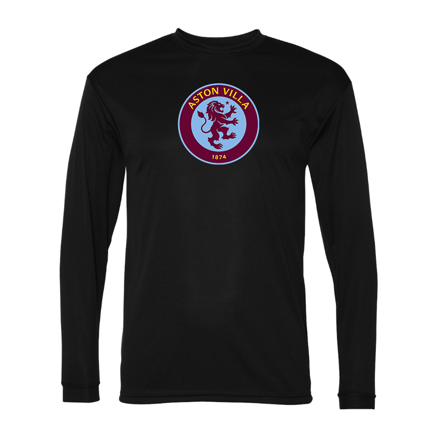 Men's Aston Villa Performance Long Sleeve T-Shirt