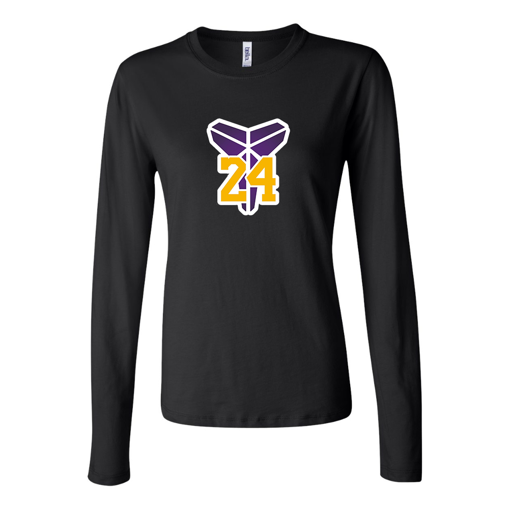 Women's Kobe Bryant Mamba 24 Long Sleeve T-Shirt