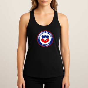 Women's Chile National Soccer Team  Racerback Tank Top