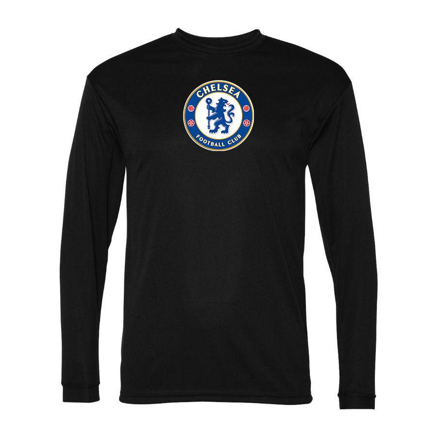 Men’s Chelsea Soccer Performance Long Sleeve T-Shirt