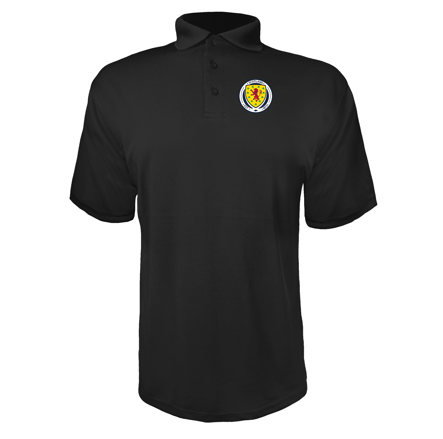 Men's Scotland National Soccer Team Polyester Polo