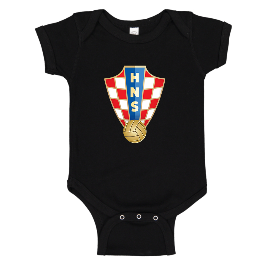 Croatia National Soccer Team Baby Romper Onesie