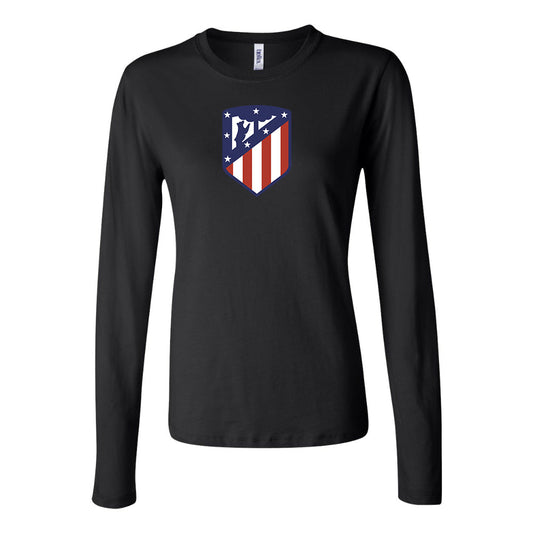 Women's Atletico Madrid FC Long Sleeve T-Shirt