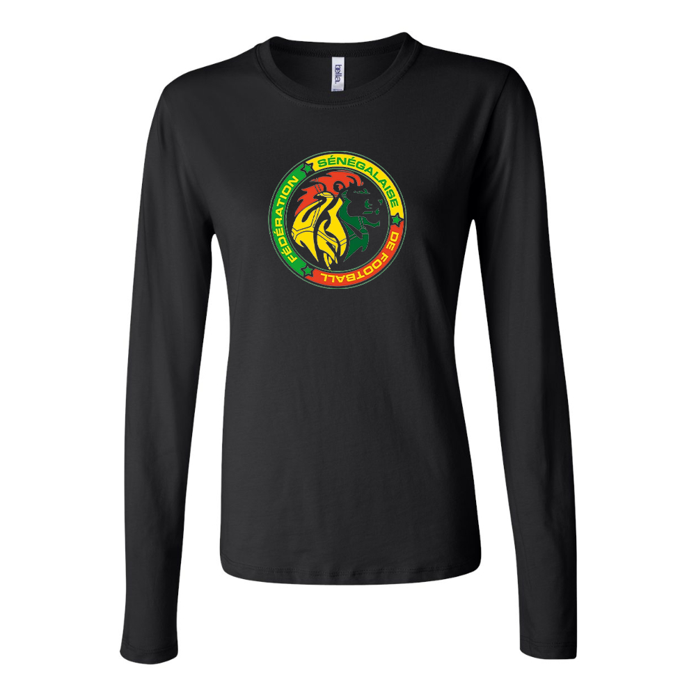 Women's Senegal National Soccer Team Long Sleeve T-Shirt