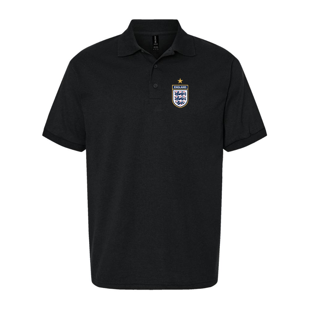 Men's England National Soccer Team Dry Blend Polo