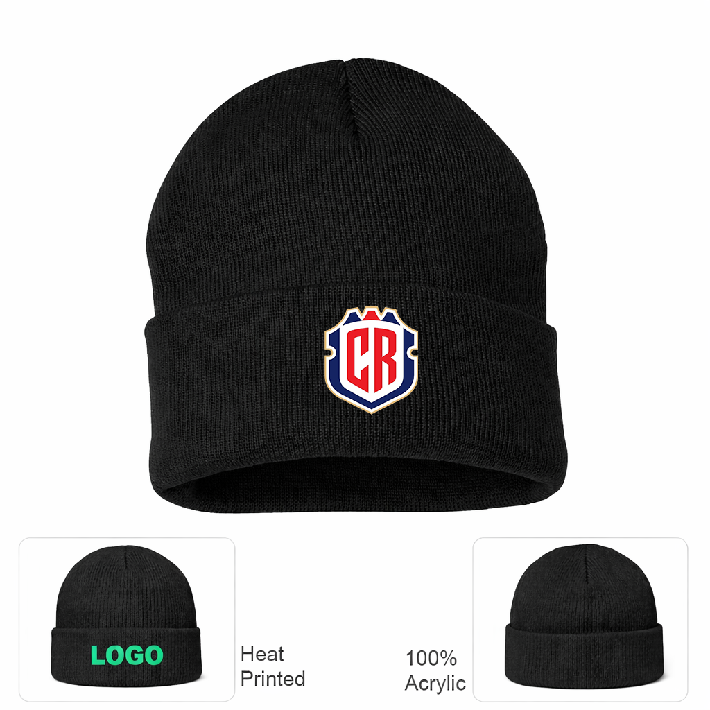 Costa Rica National Soccer Team Beanie Hat