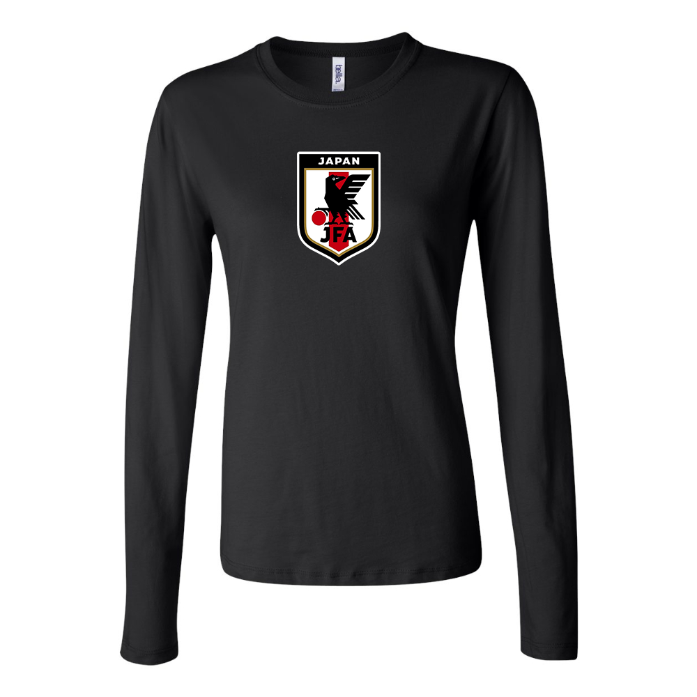 Women's Japan National Soccer Team Long Sleeve T-Shirt