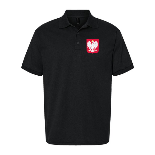 Men's Poland National Soccer Team Dry Blend Polo