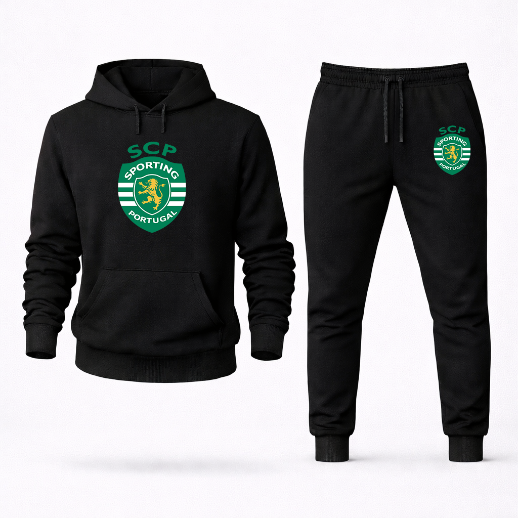 Men's Sporting CP FC Hoodie Joggers Set