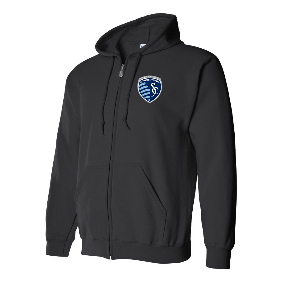 Men's Sporting Kansas City FC Zipper Hoodie