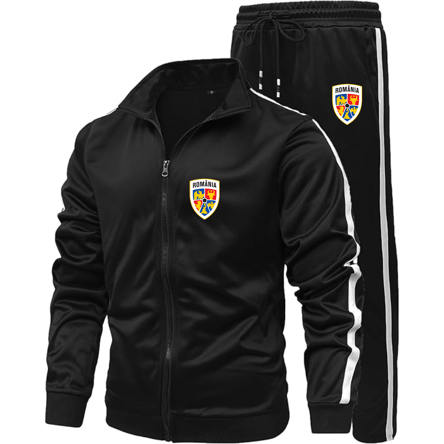 Men's Romania National Soccer Team Dri-Fit TrackSuit