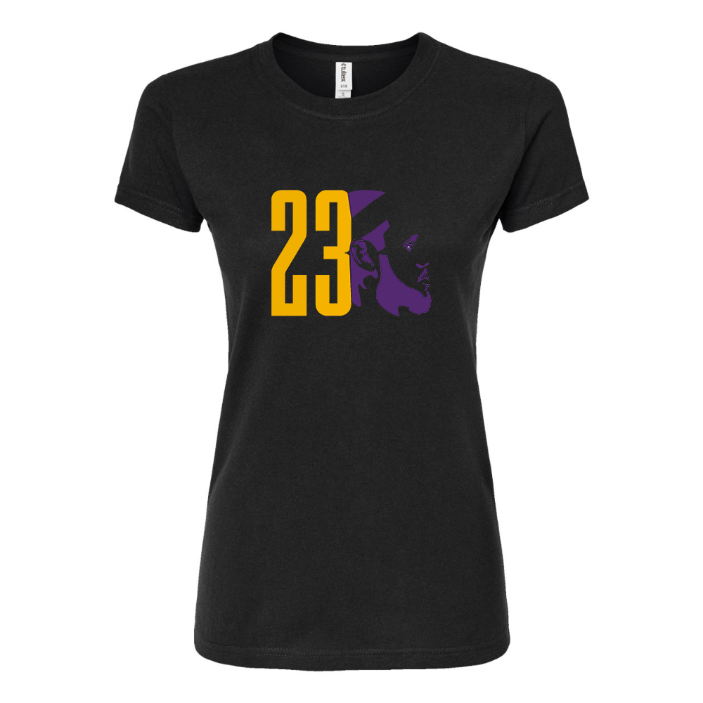 Women's Lebron James 23 Round Neck T-Shirt