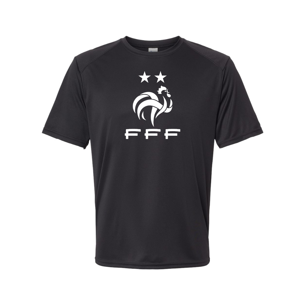 Men's France Soccer Performance T-Shirt