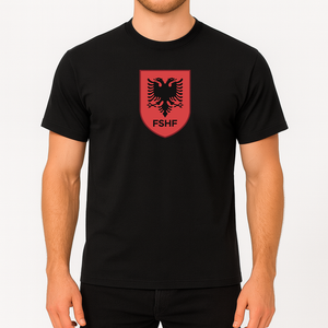 Men's Albania National Soccer Team Cotton T-Shirt