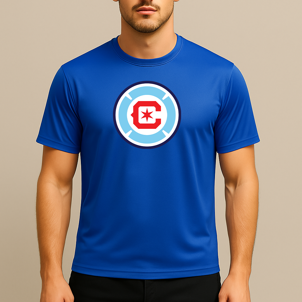 Men's Chicago Fire Soccer Polyester T-Shirt