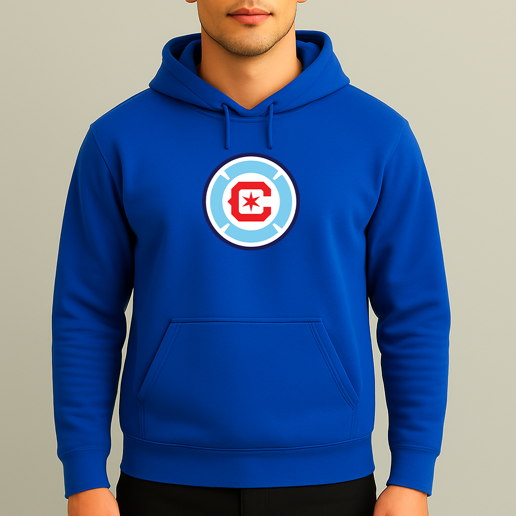Men's Chicago Fire Soccer Pullover Hoodie