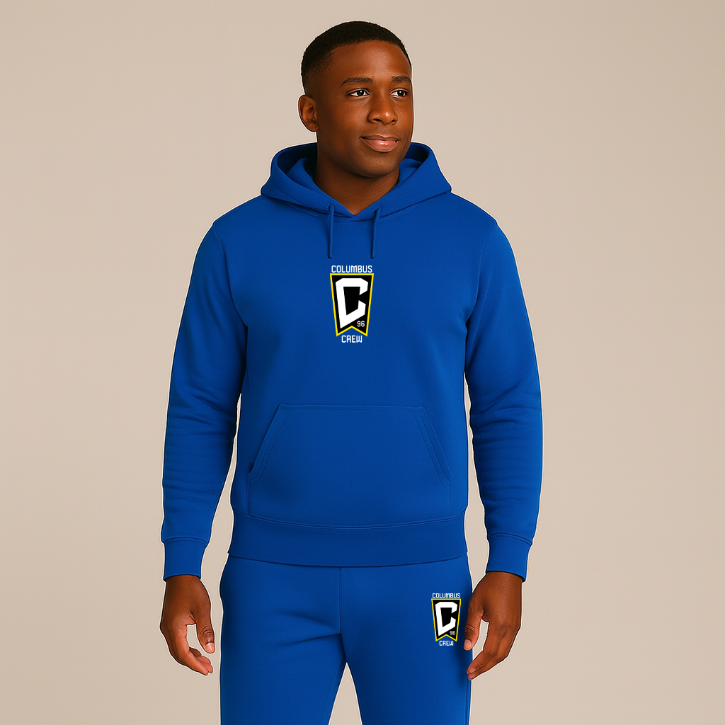 Men's Columbus Crew FC Hoodie Joggers Set