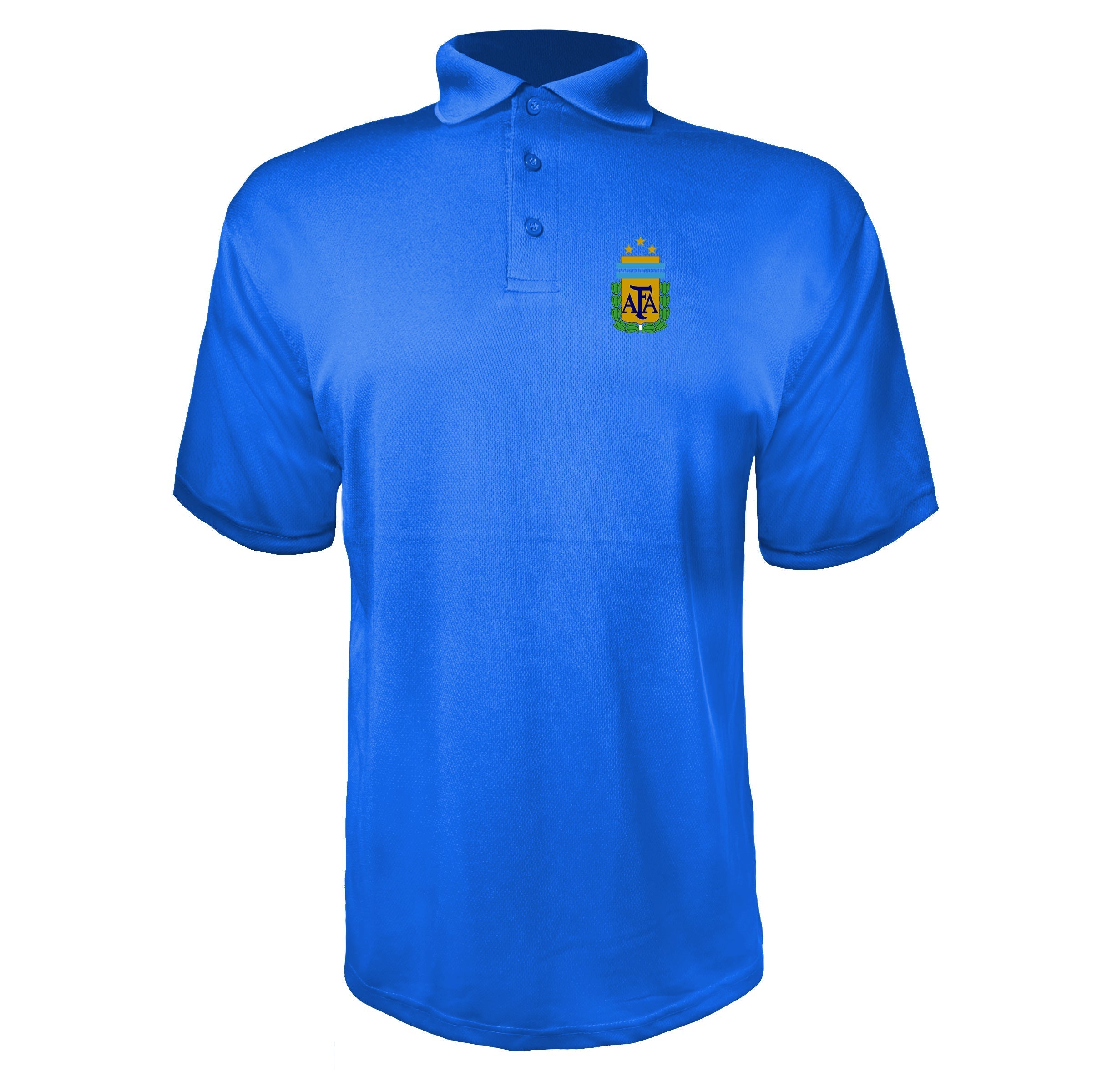 Men's Argentina National Soccer Team Polyester Polo