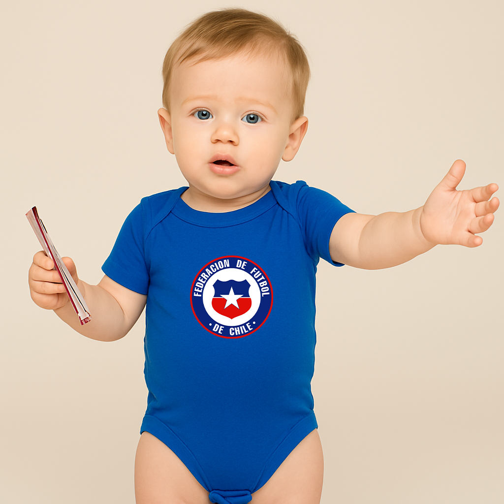 Chile National Soccer Team Baby Romper Onesie