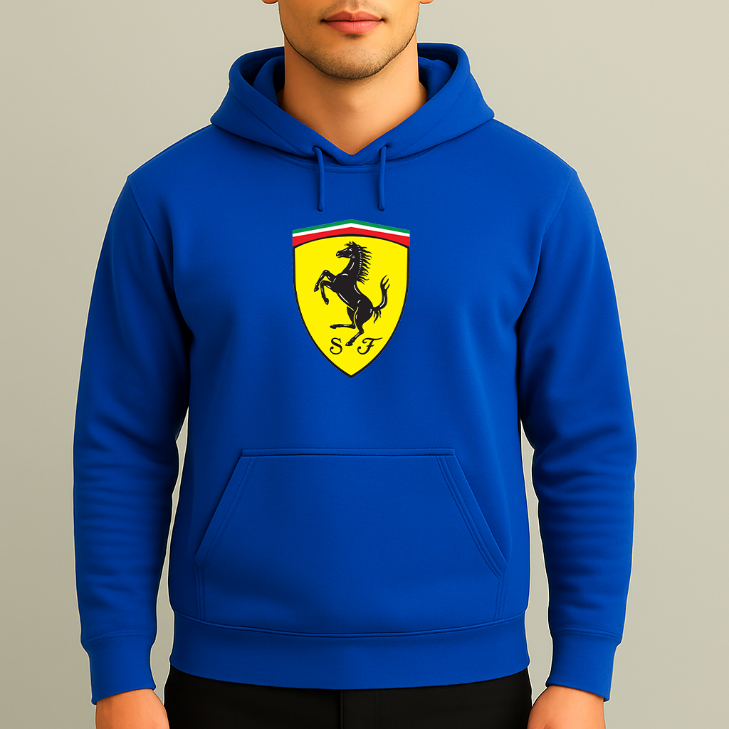 Men’s Ferrari Motorsport Car Pullover Hoodie