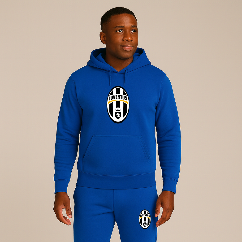 Men's Juventus Football Club Classic Hoodie Joggers Set