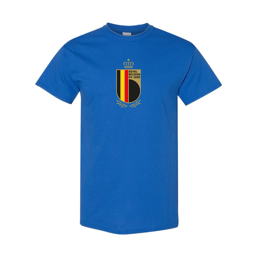 Men's Belgium National Soccer Team Cotton T-Shirt