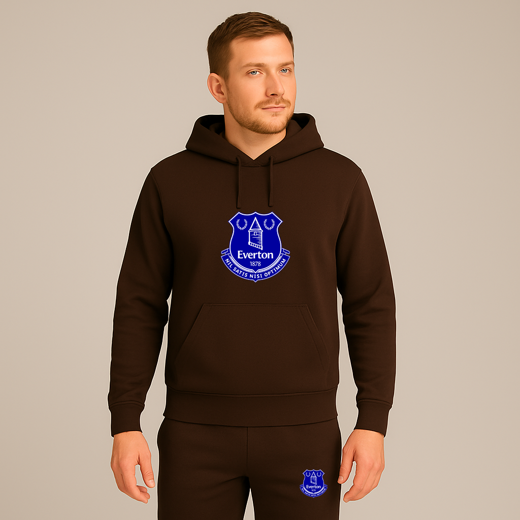 Men's Everton FC Logo Hoodie Joggers Set