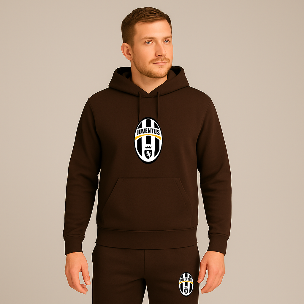 Men's Juventus Football Club Classic Hoodie Joggers Set