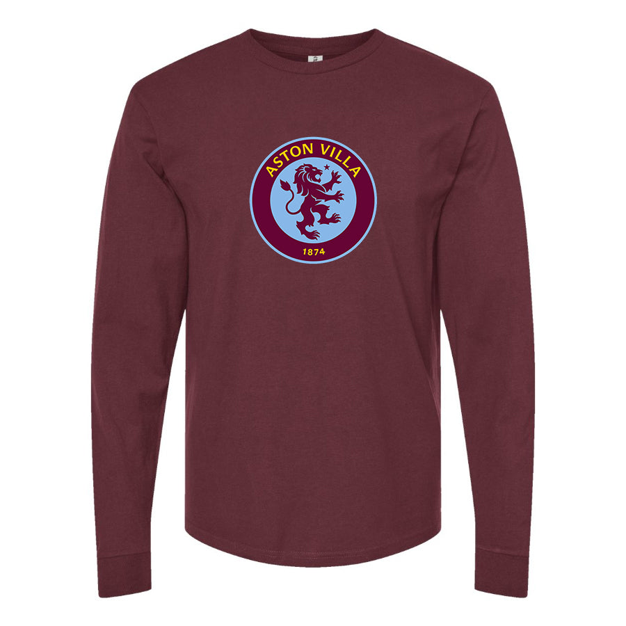 Men's Aston Villa FC Long Sleeve T-Shirt