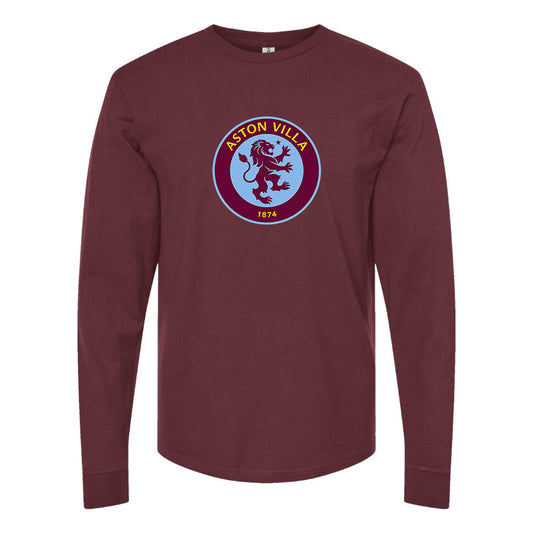 Men's Aston Villa FC Long Sleeve T-Shirt