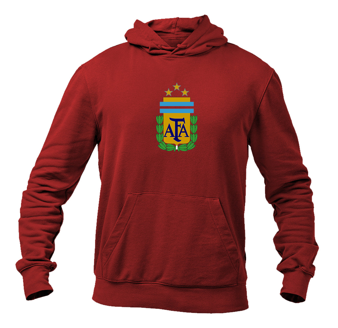 Men's Argentina National Soccer Team Pullover Hoodie