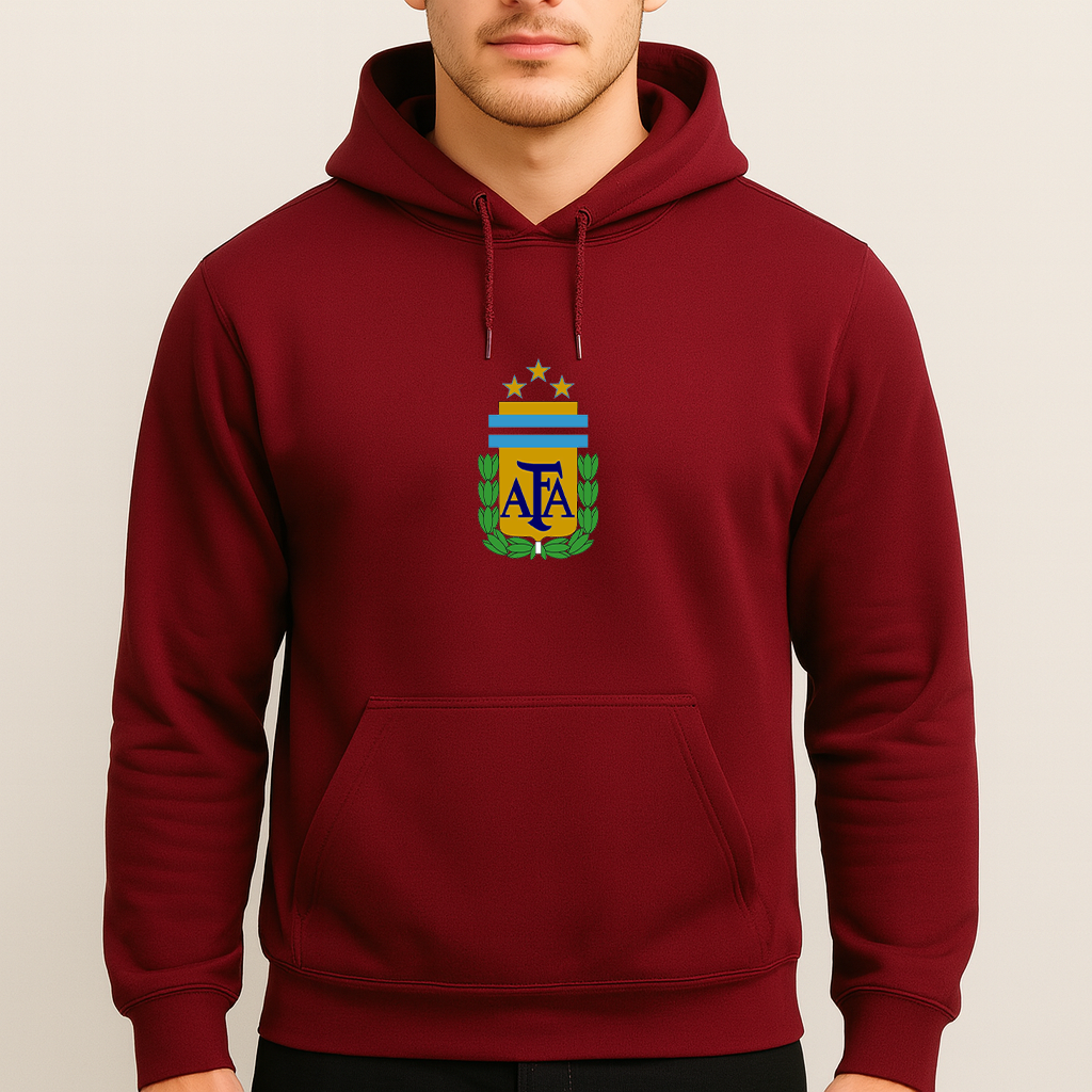 Men's Argentina National Soccer Team Pullover Hoodie