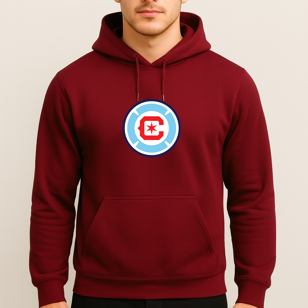 Men's Chicago Fire Soccer Pullover Hoodie