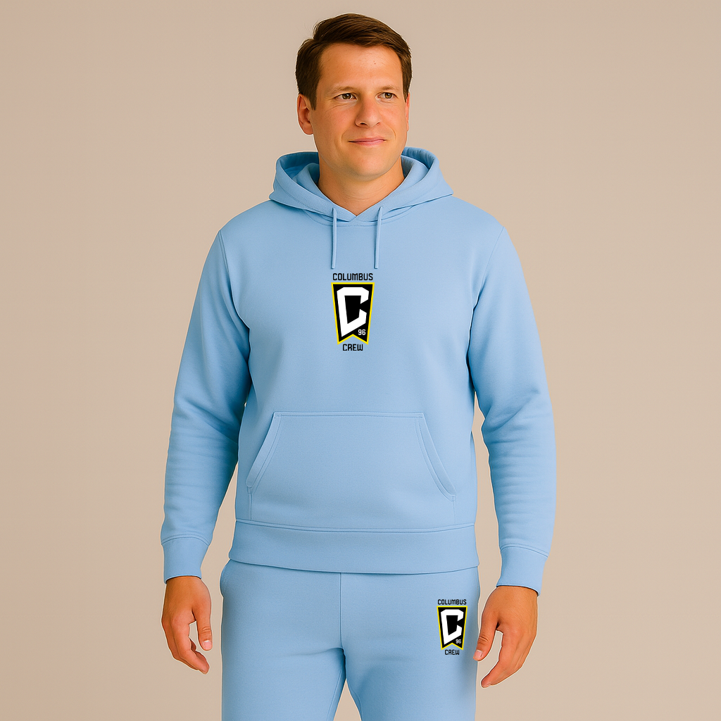 Men's Columbus Crew FC Hoodie Joggers Set
