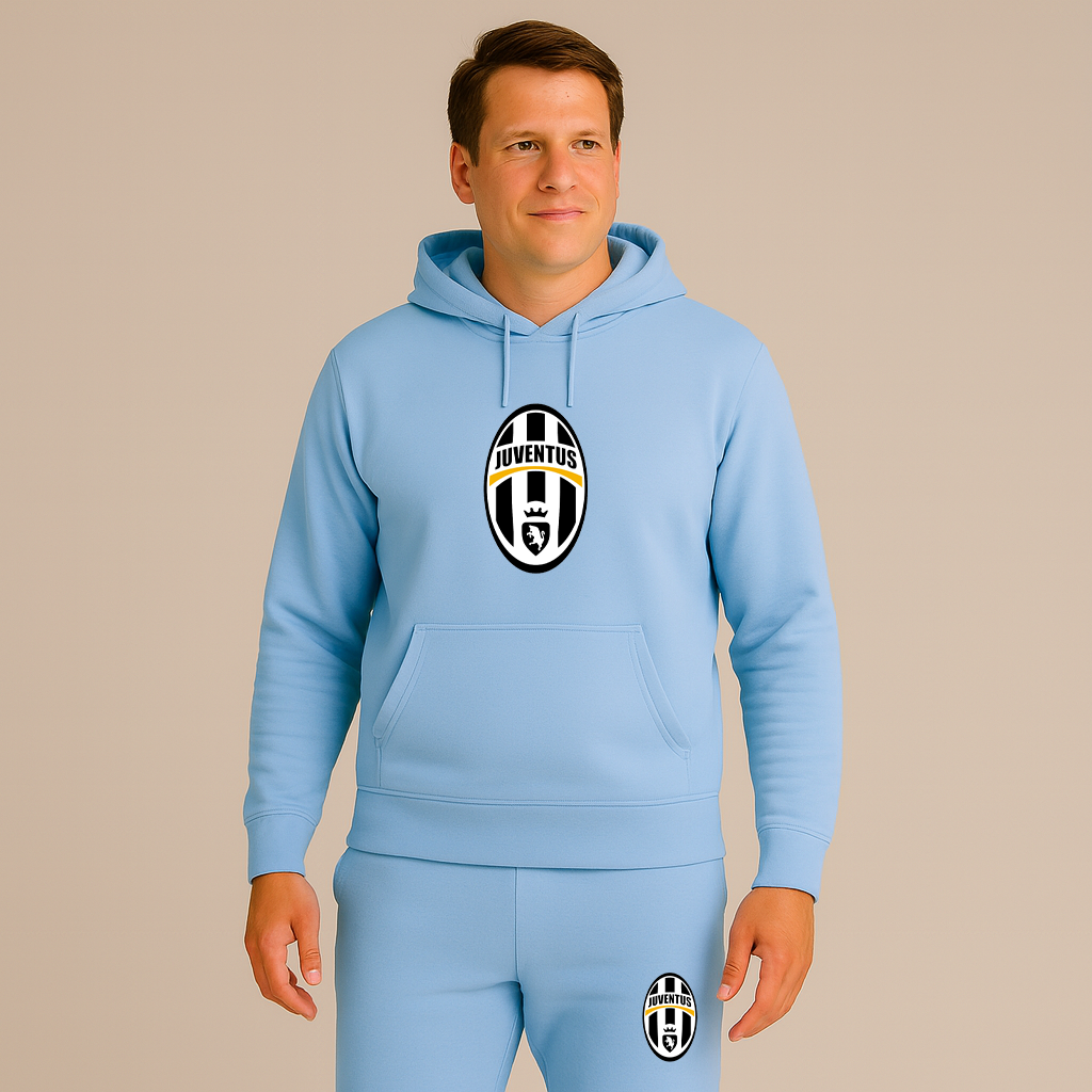 Men's Juventus Football Club Classic Hoodie Joggers Set