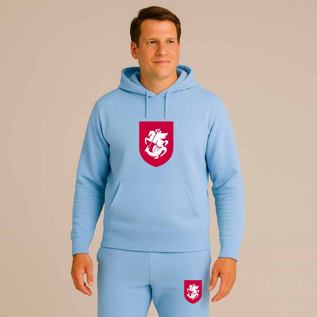 Men's Georgia National Soccer Team Hoodie Joggers Set