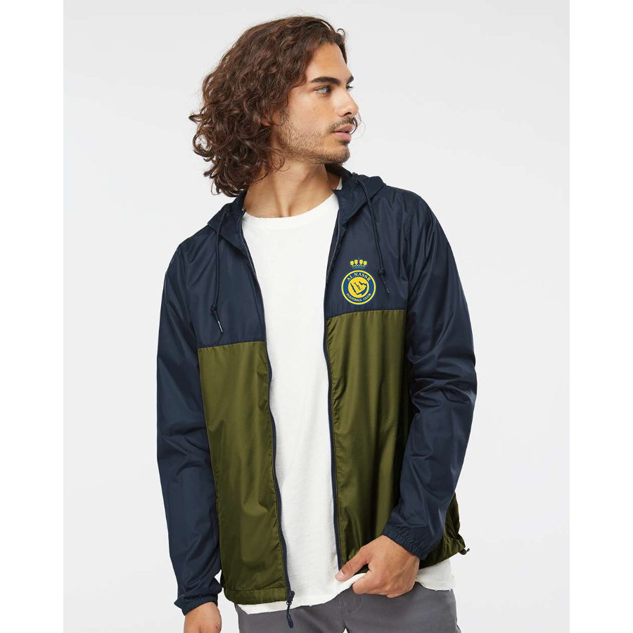 Men’s Al Nassr FC  - Independent Trading Co. - Lightweight Windbreaker Full-Zip Jacket - EXP54LWZ