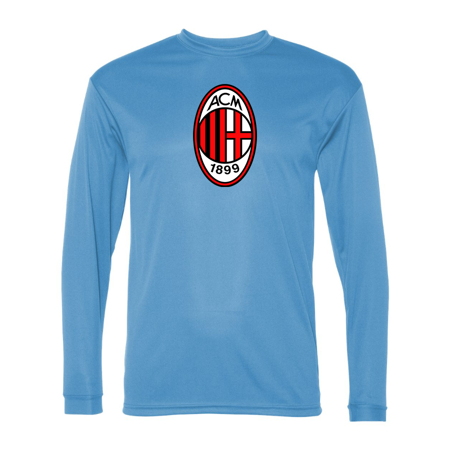 Men’s AC Milan Soccer- C2 Sport - Performance Long Sleeve T-Shirt