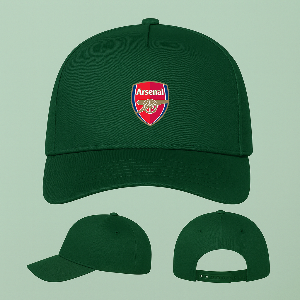 Arsenal Soccer Five Panel Twill Snapback Cap