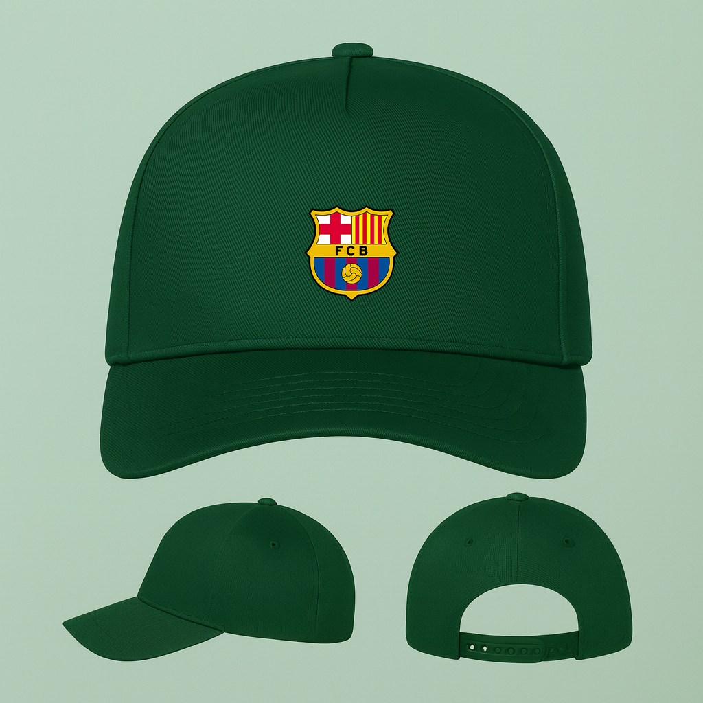 F.C. Barcelona Soccer Five Panel Twill Snapback Cap