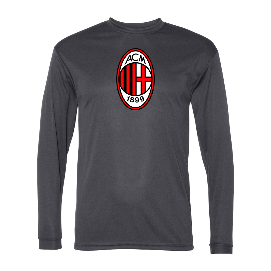 Men’s AC Milan Soccer- C2 Sport - Performance Long Sleeve T-Shirt