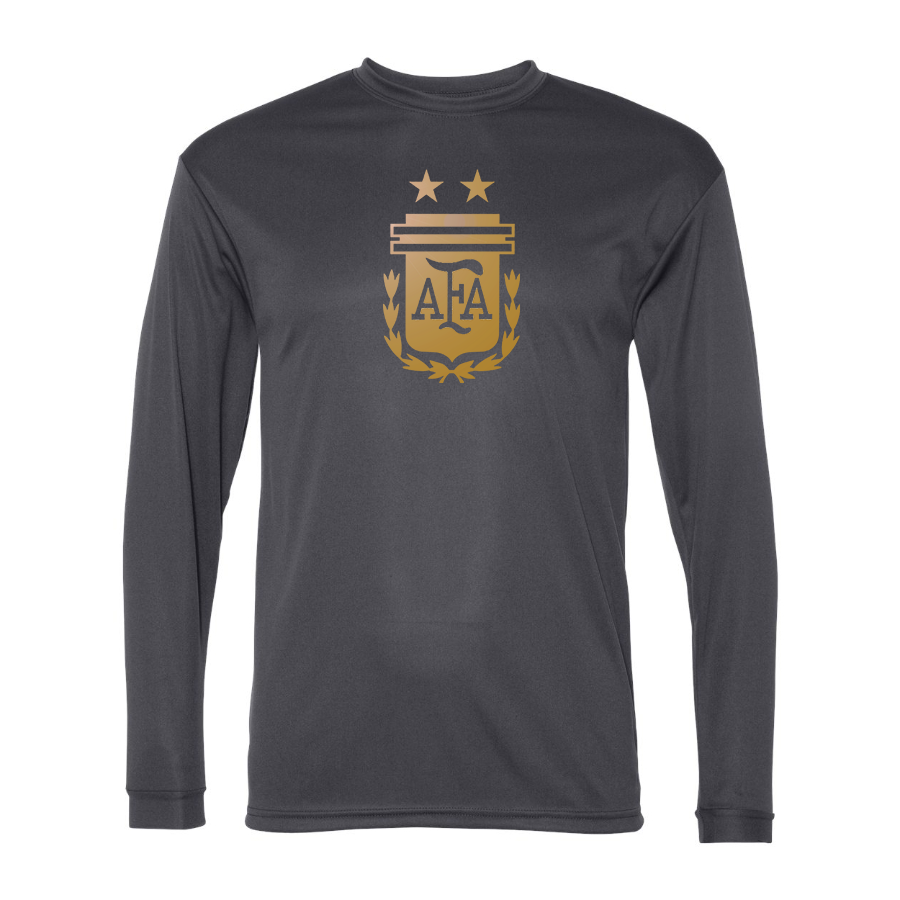 Men’s Argentina Soccer  - C2 Sport - Performance Long Sleeve T-Shirt - 5104