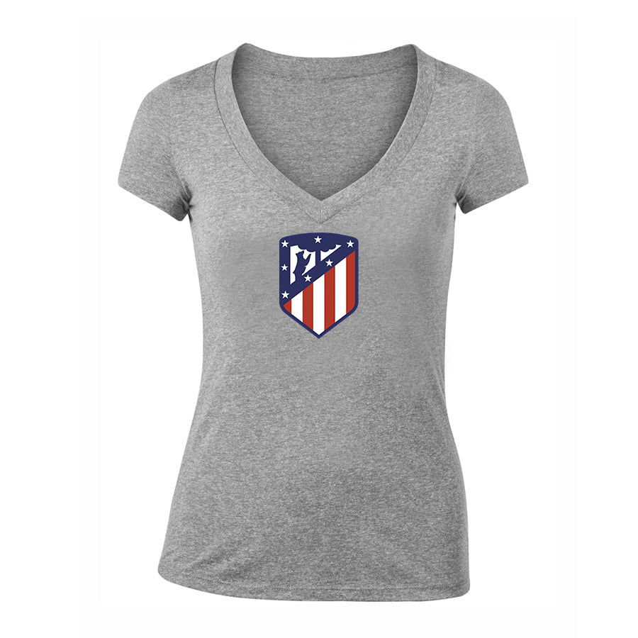 Women's Atletico Madrid FC V-Neck T-Shirt