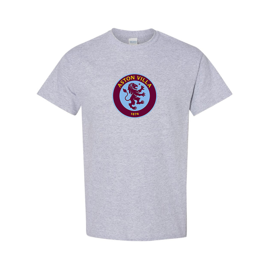 Youth Kids Aston Villa FC Cotton T-Shirt