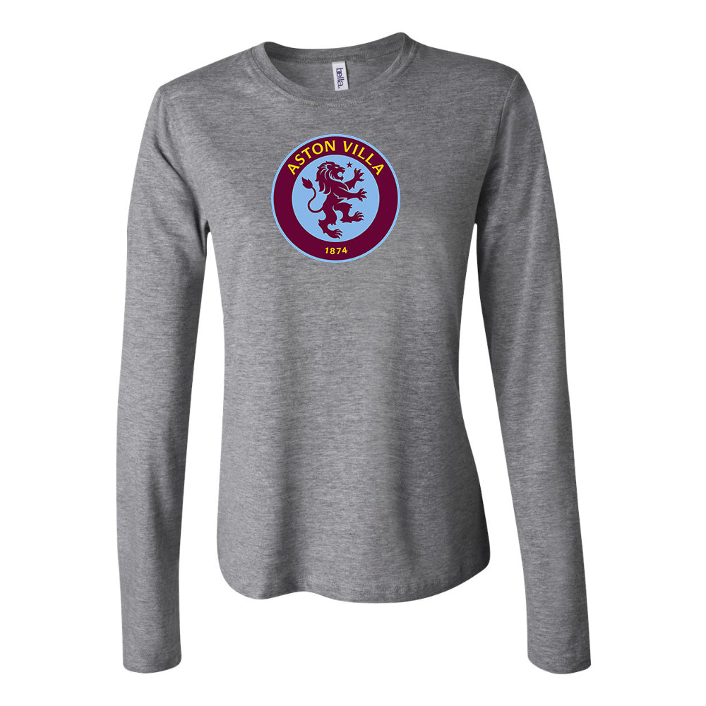 Women's Aston Villa FC Long Sleeve T-Shirt