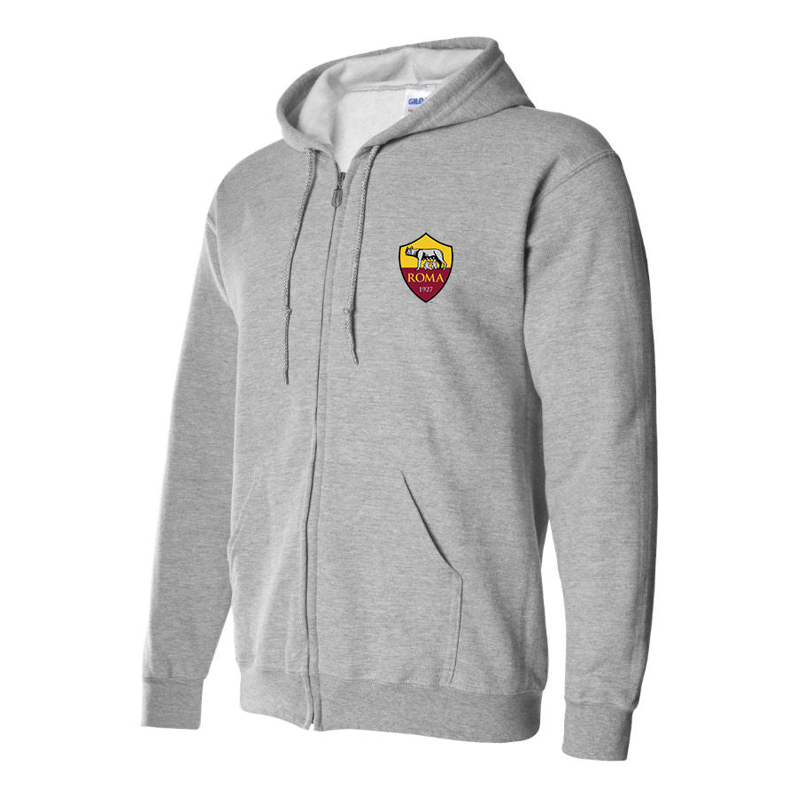 Men's AS Roma FC Zipper Hoodie