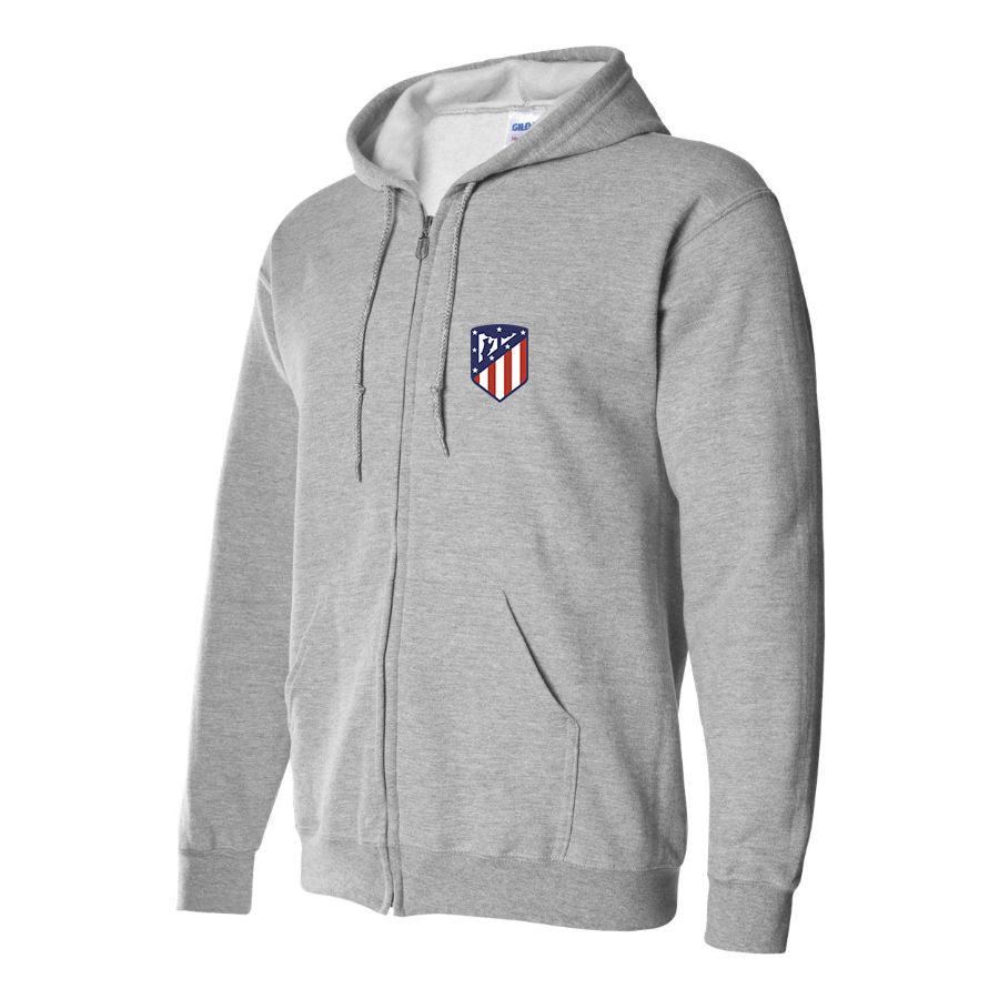 Men's Atletico Madrid FC Zipper Hoodie