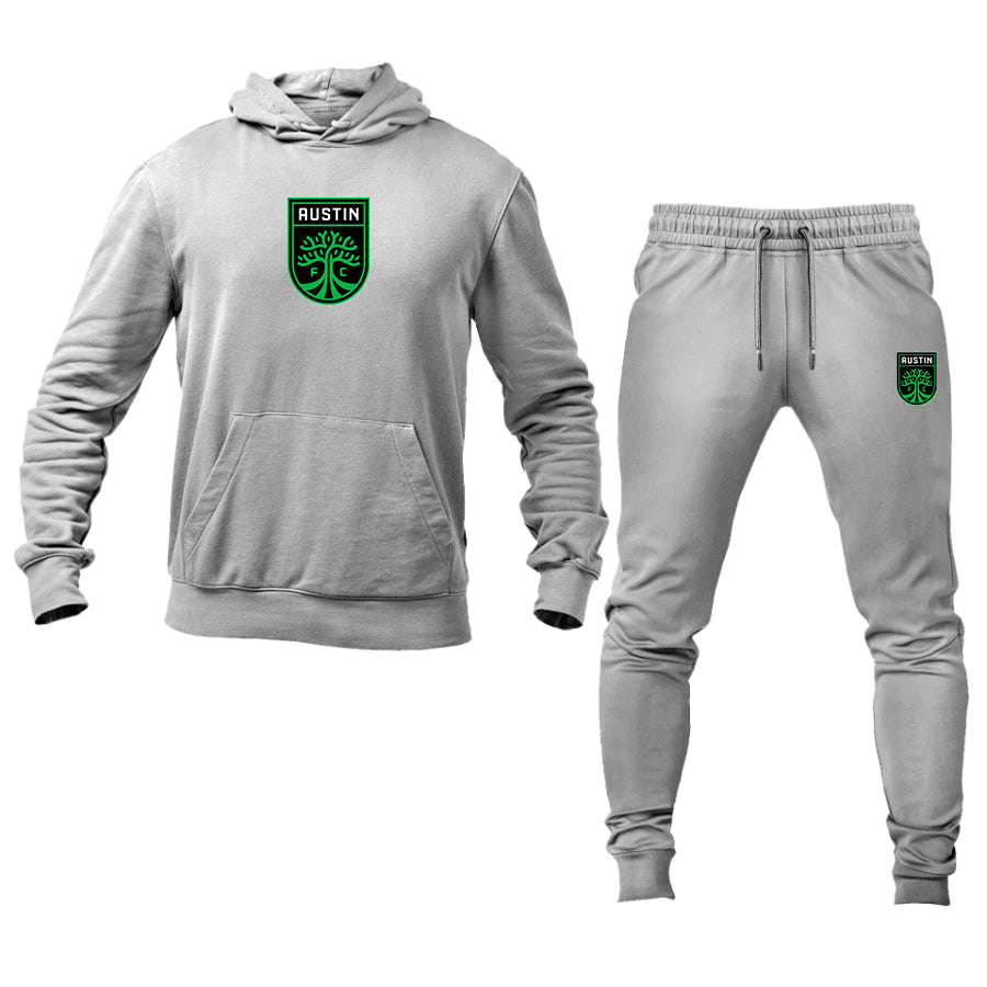 Men's Austin FC Logo Hoodie Joggers Set